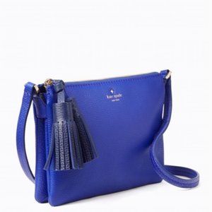 Kate Spade Carolyn Reservoir Road blue crossbody bag purse nwot
